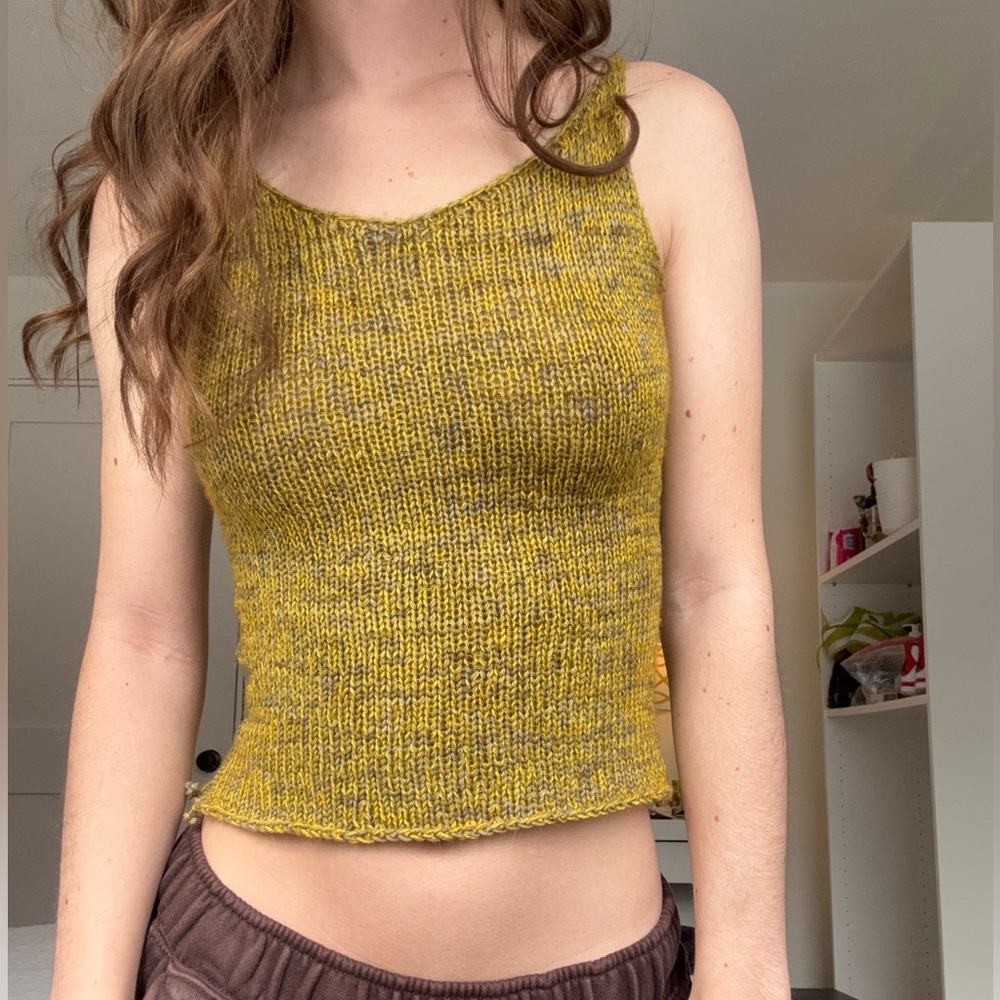 HANDMADE BY ME Knit Tank Top